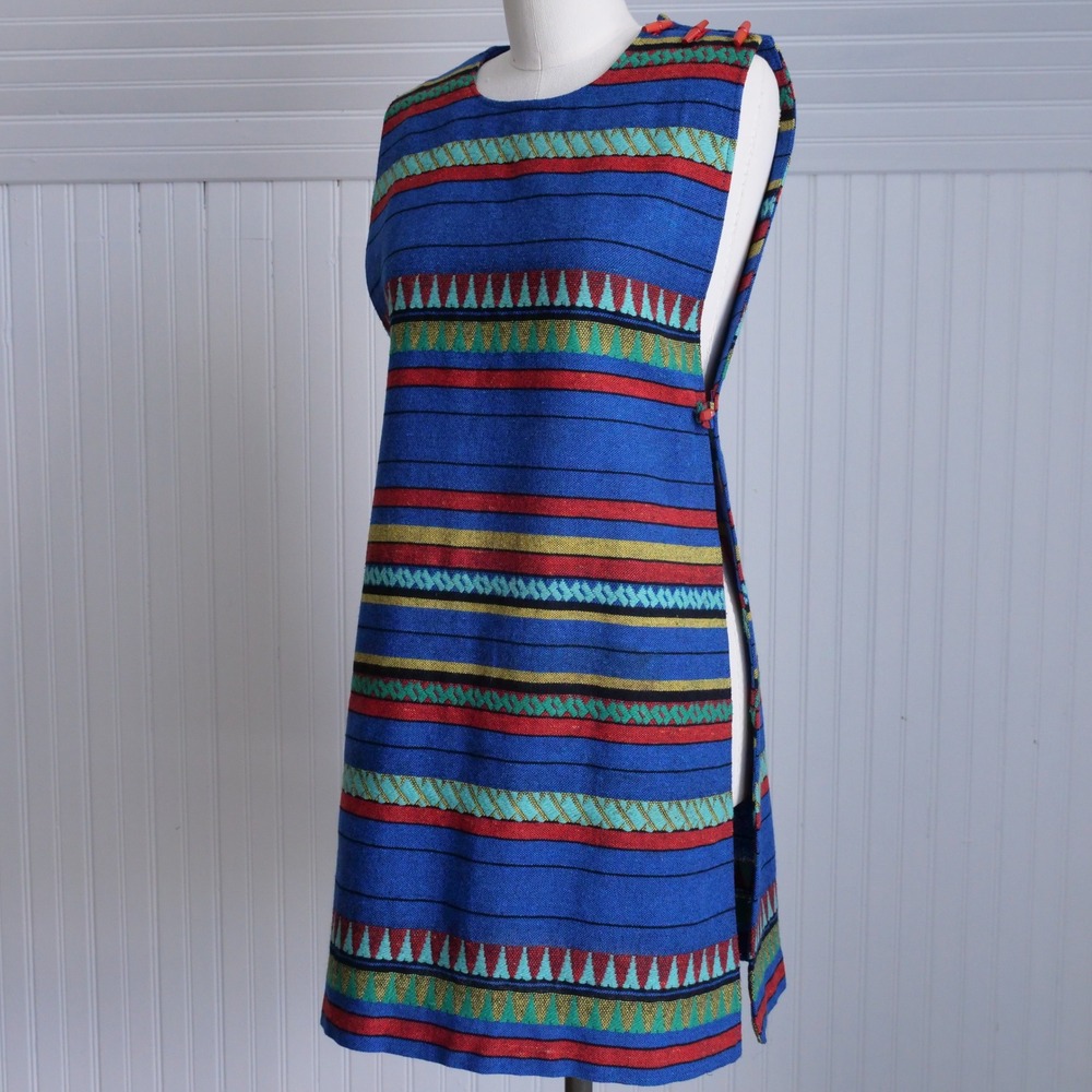 The cutest vintage 70s Crazy Horse striped tunic